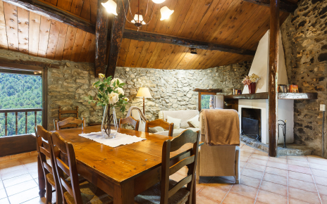 Zona de comedor con vistas